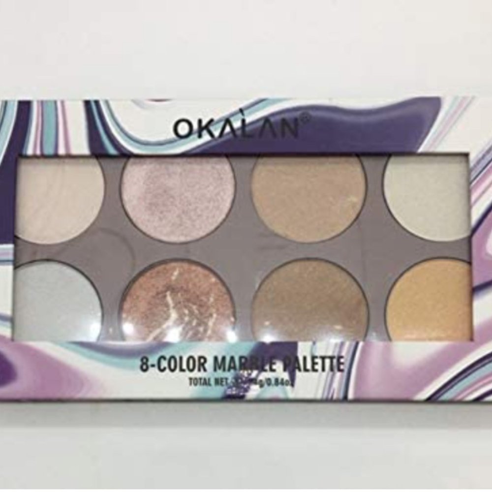 Okalan: 8-Color Marble Palette